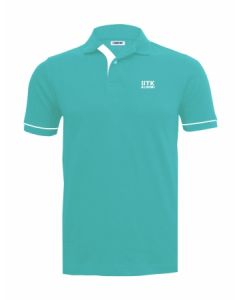 IIT Kanpur Crest Polo Mint Blue